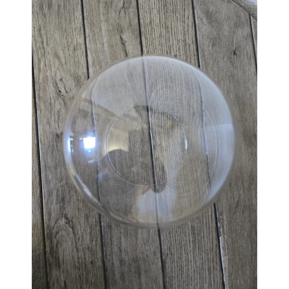 Clear Glass Dome Replacement for Anniversary Clock or Display 8